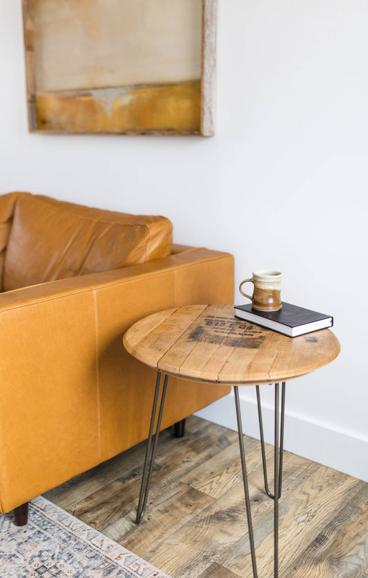 Whiskey Barrel Occasional Table