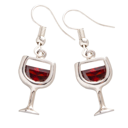 Red Wine Earrings
