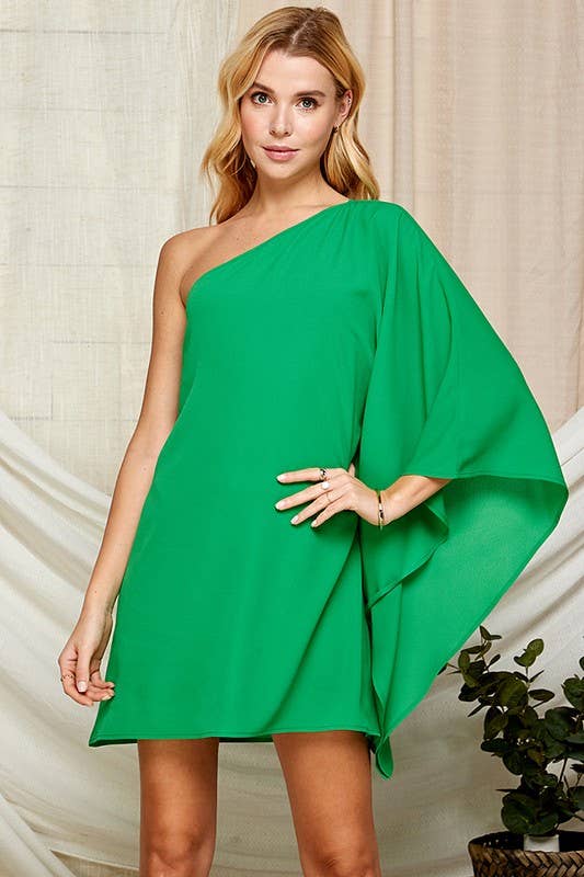 One-Shoulder Spring Adventure Dress