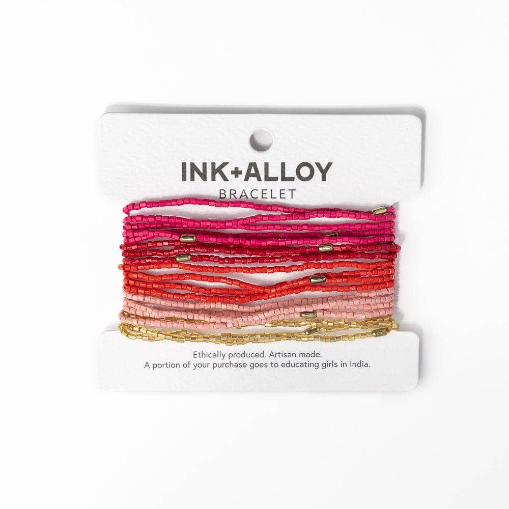 Chelsea 18 Strand Luxe Beaded Bracelet Set