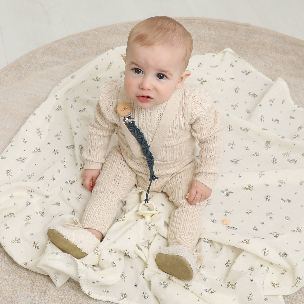 Ivy Pacifier Clip