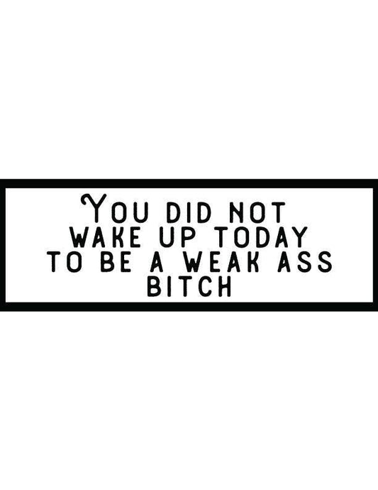 Wake Up Today Wall Decor for Bedroom