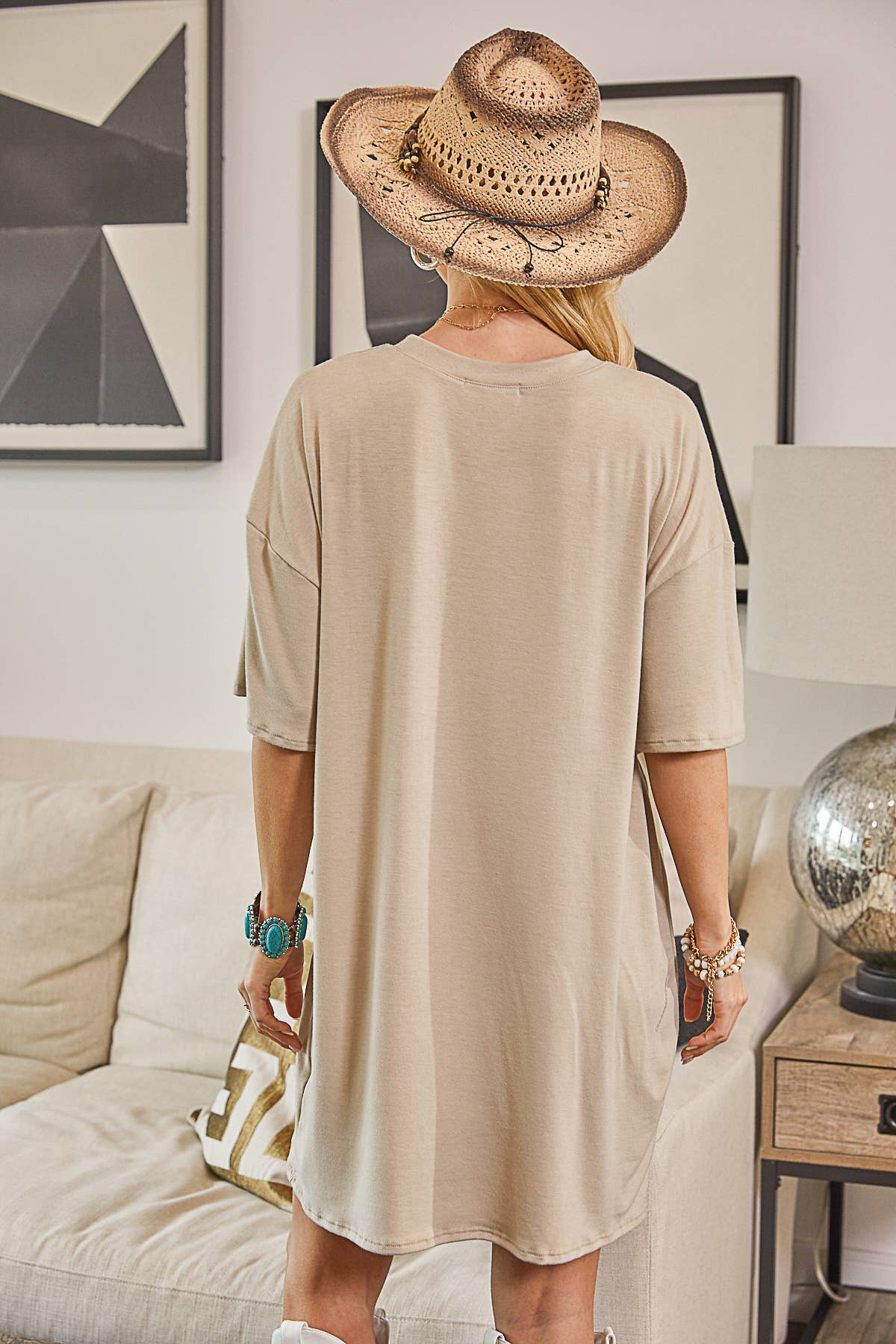 Shania Nashville Graphic Relaxed Fit Shirt Dress