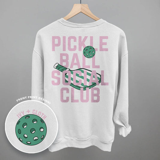 Pickleball Social Club Pink & Green