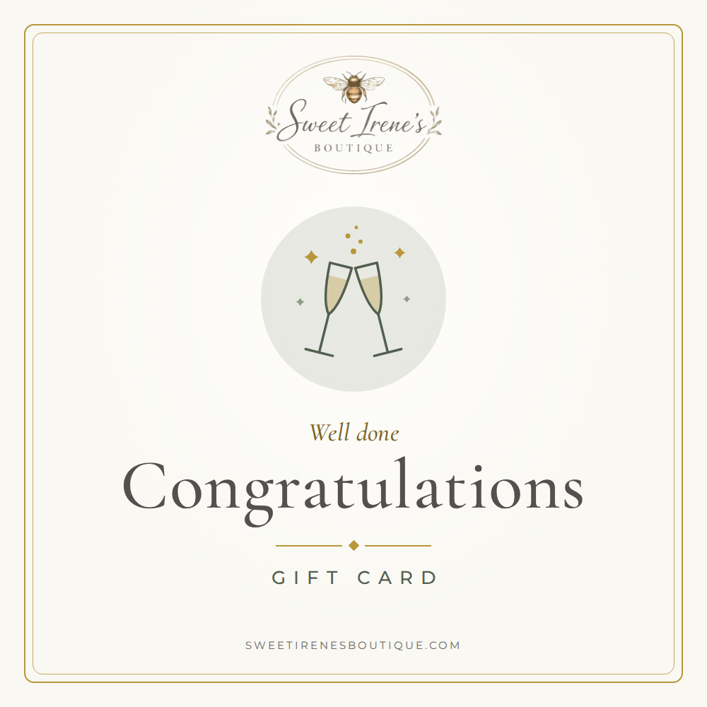 Sweet Irene's Congratulations gift card