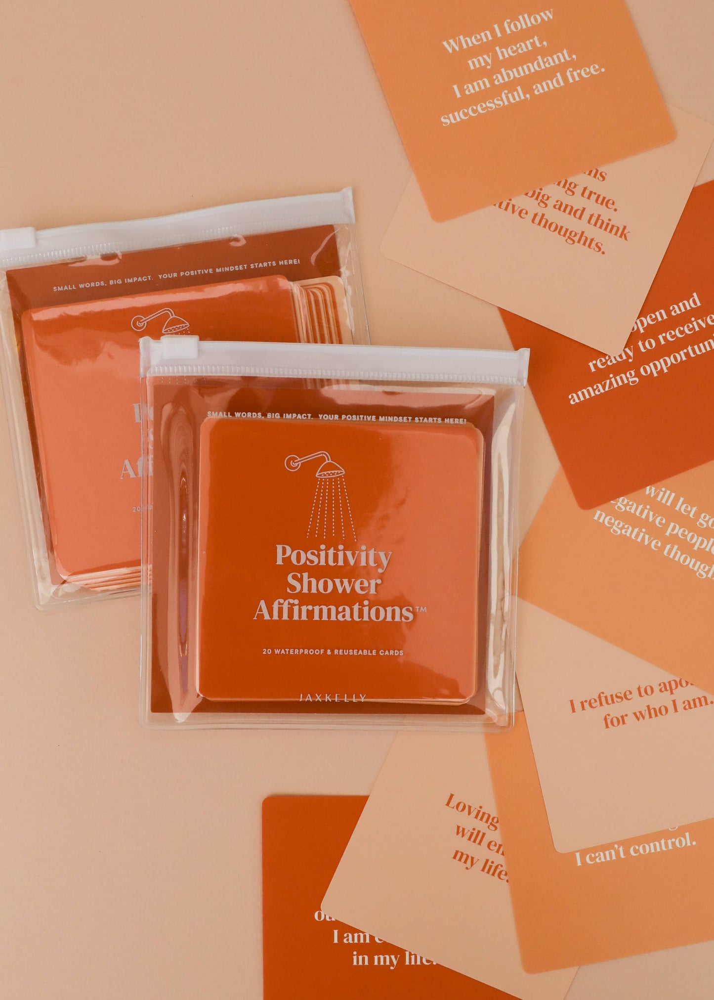Shower Affirmation™ Display Cards - Positivity
