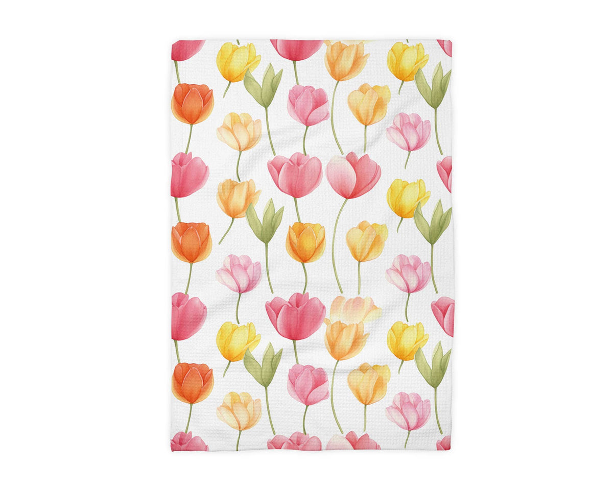 Tulip Floral Kitchen Towel
