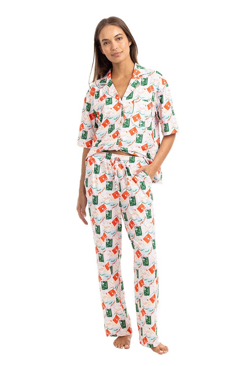 Santa's Mail Cute Christmas Pajamas