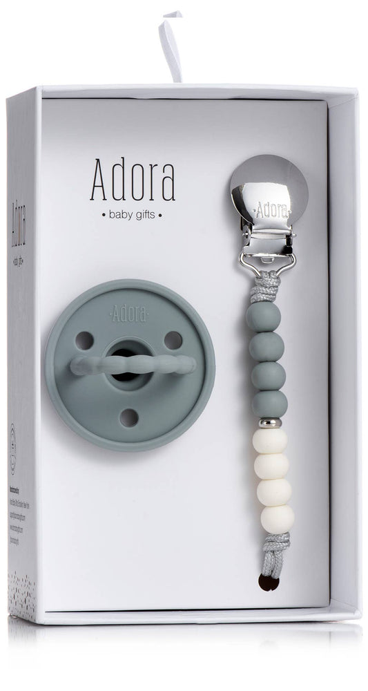 Classic Pacifier & Clip Set