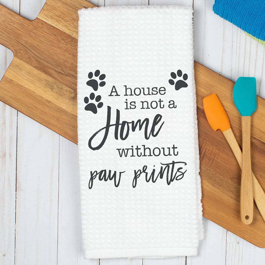 Paw Prints Kitchen Towel