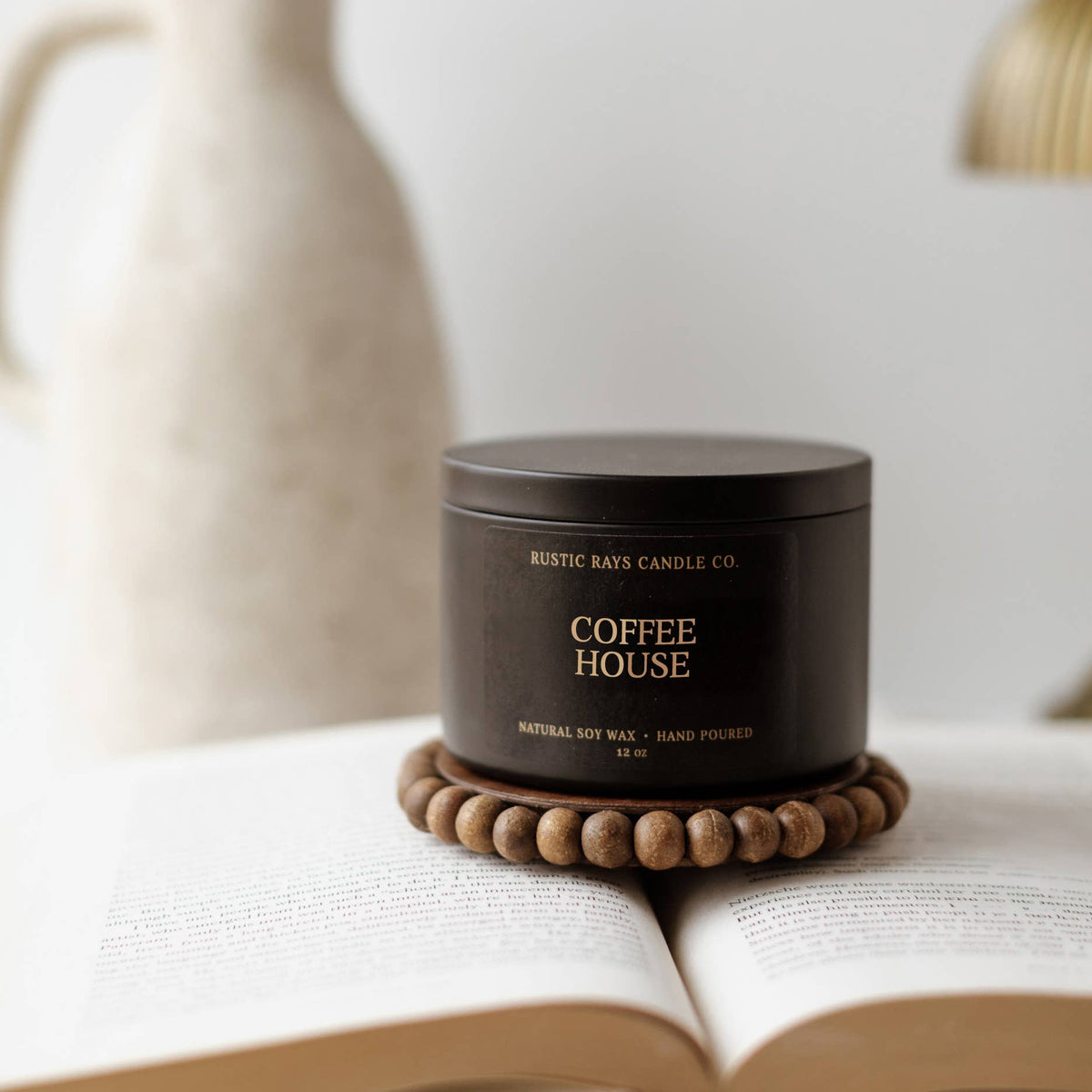 Coffee House 12 oz Soy Candle