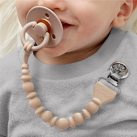 Silicone One-Piece Pacifier Clips