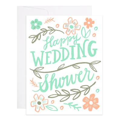Happy Wedding Shower - Wedding Card