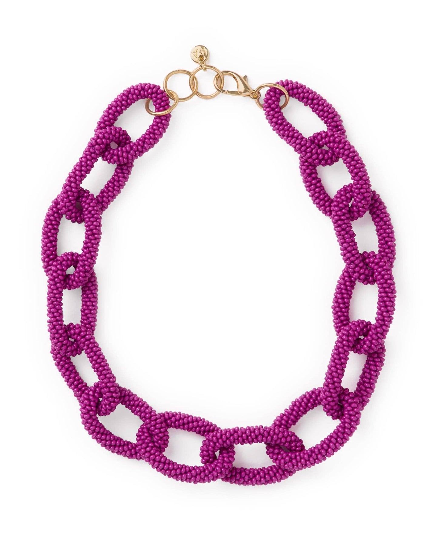 Jenna Chain Link Beaded Necklace