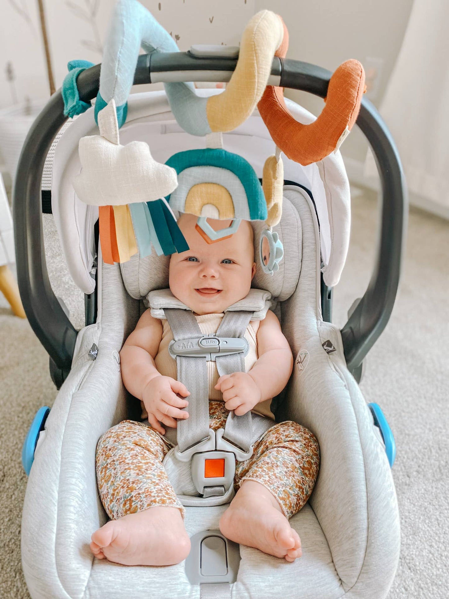 Itzy Bitzy Spiral Car Seat Activity Toy