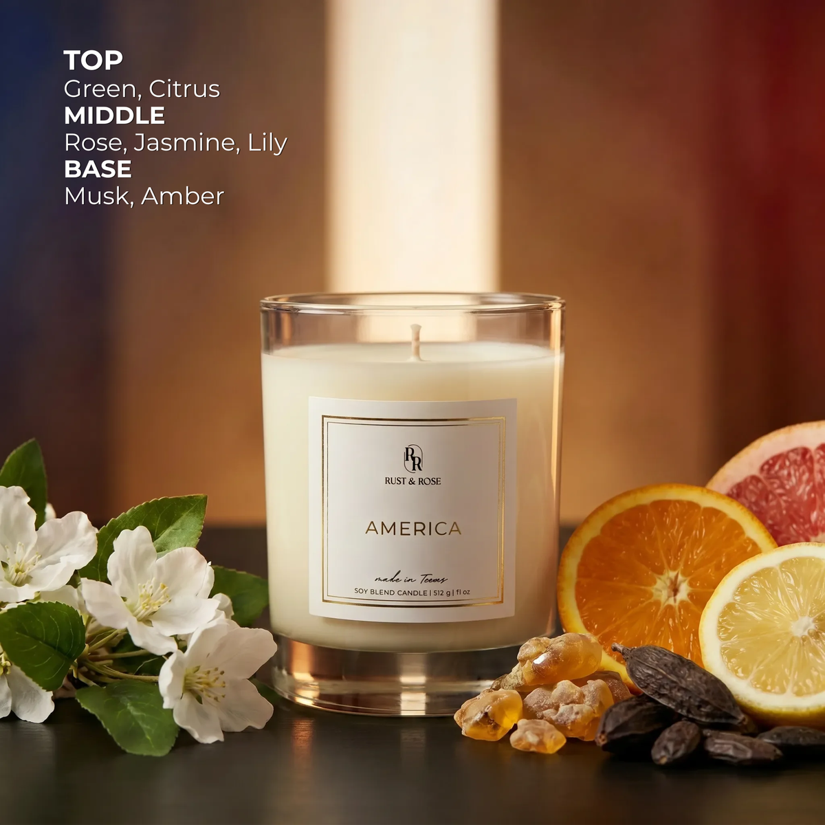 America 250th Candle