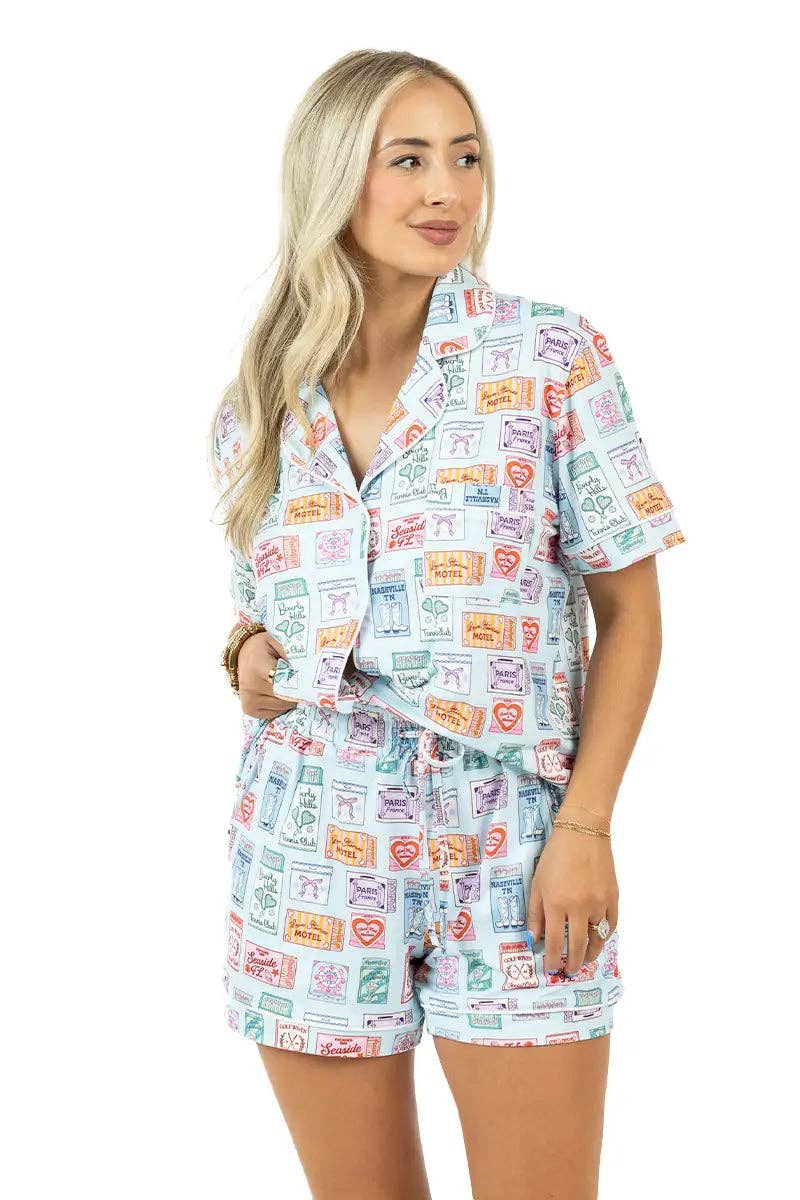 Traveling Matchbook Pajamas
