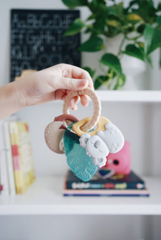 Tropical Keys Texture Ring with Teether/ Rattle