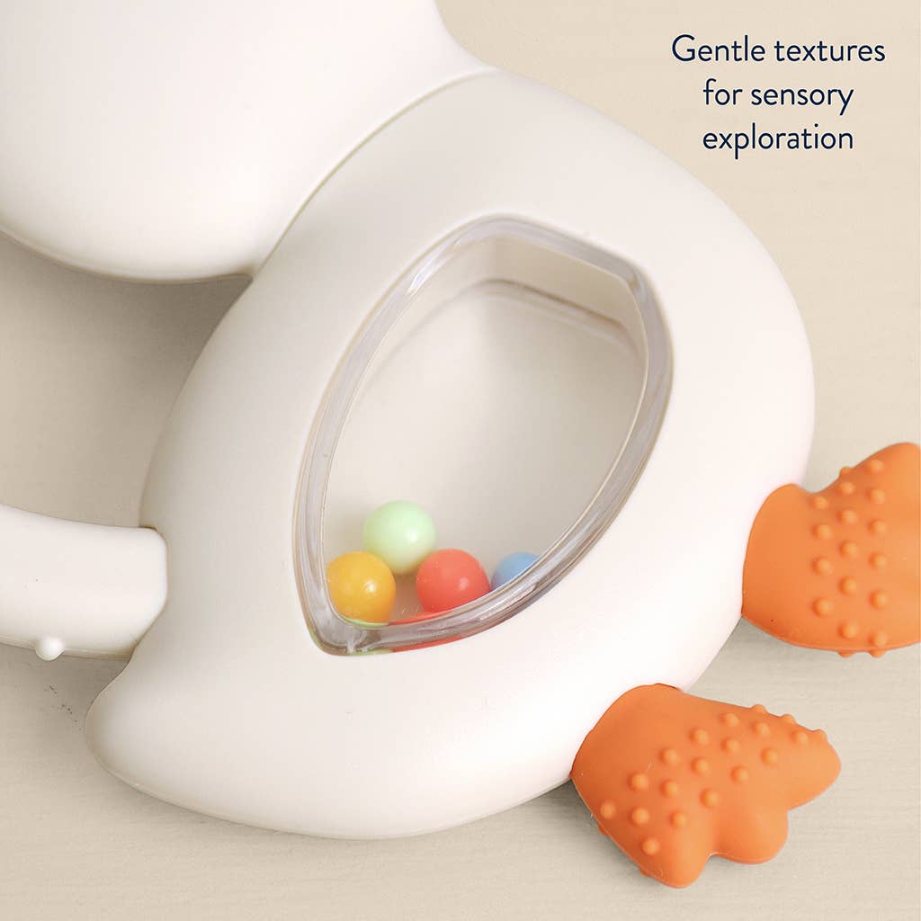 Bitzy Shake™ - Silicone Teether with Rattle