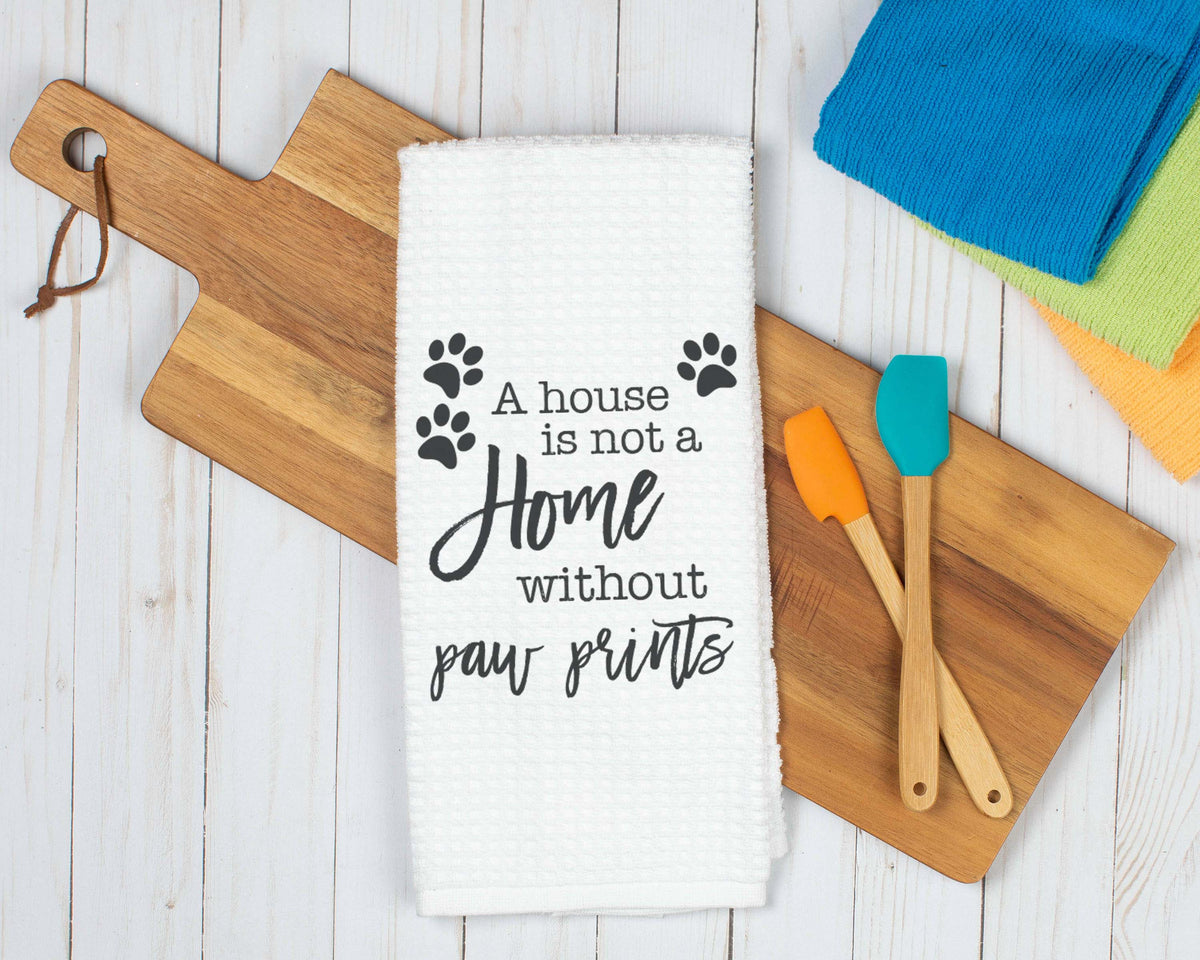 Paw Prints Kitchen Towel