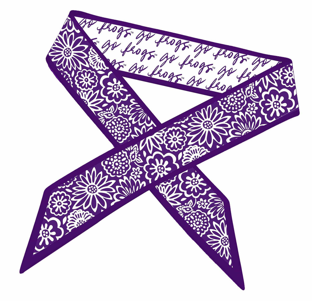 Skinny Scarf - TCU Horned Frogs