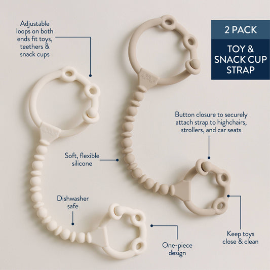 Itzy Strap Pack™ - Toy and Snack Cup Strap