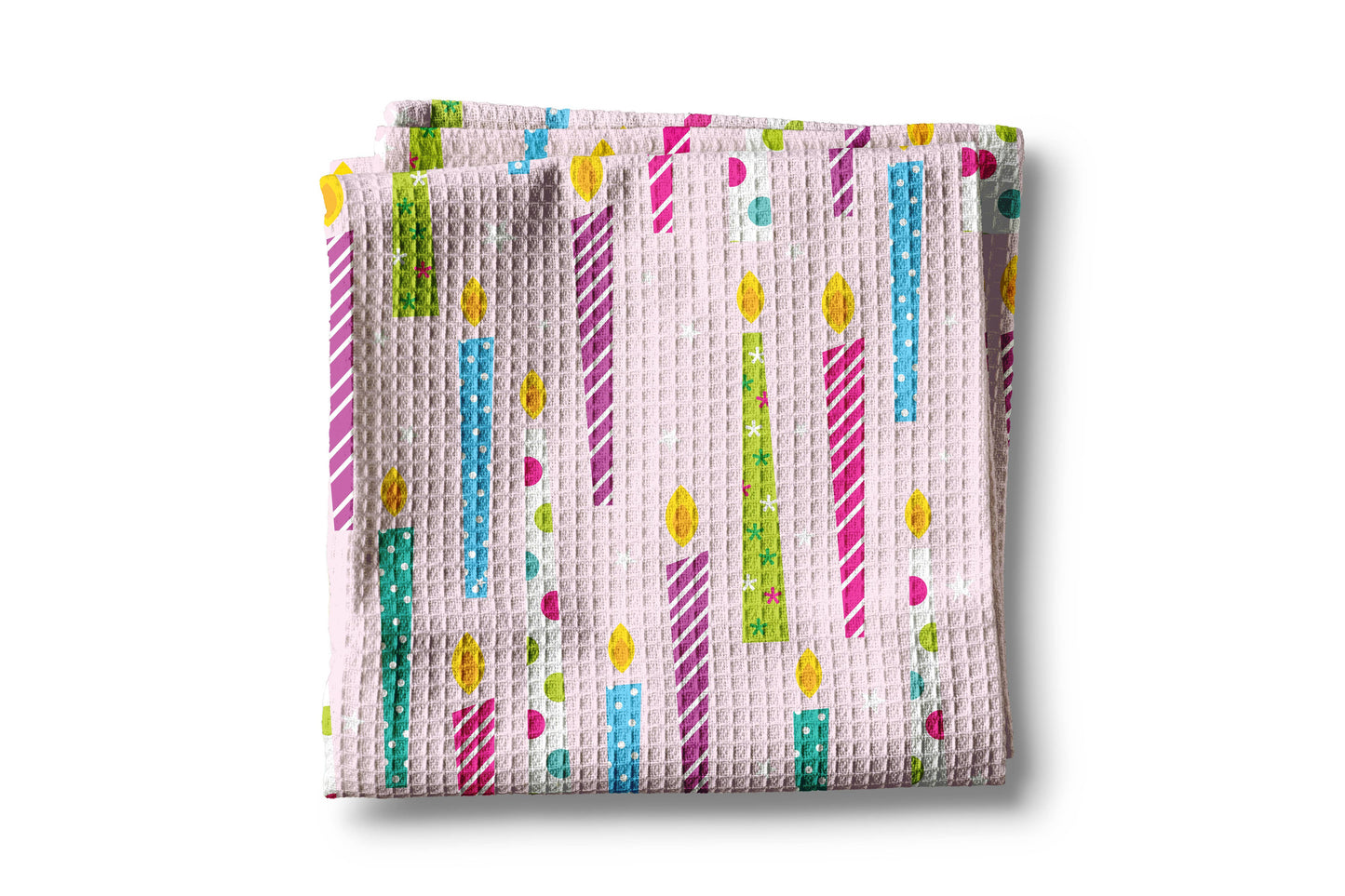 Candle Celebration Birthday Kitchen Towel