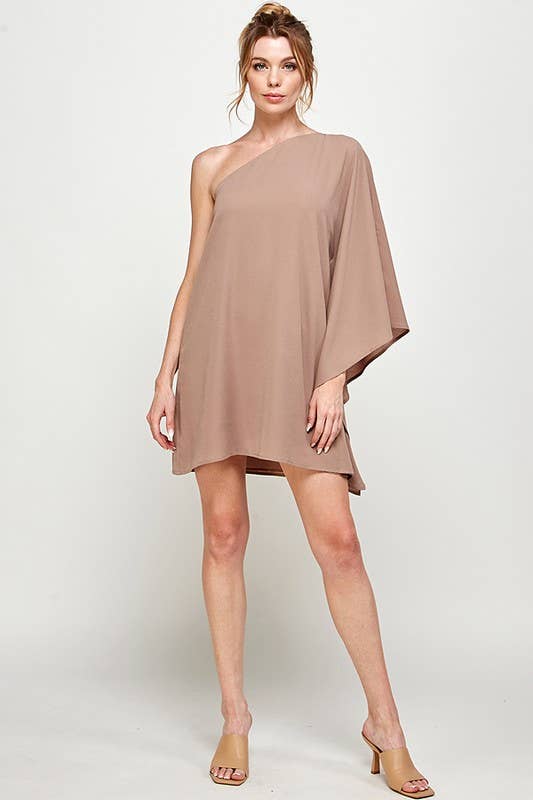 One-Shoulder Spring Adventure Dress