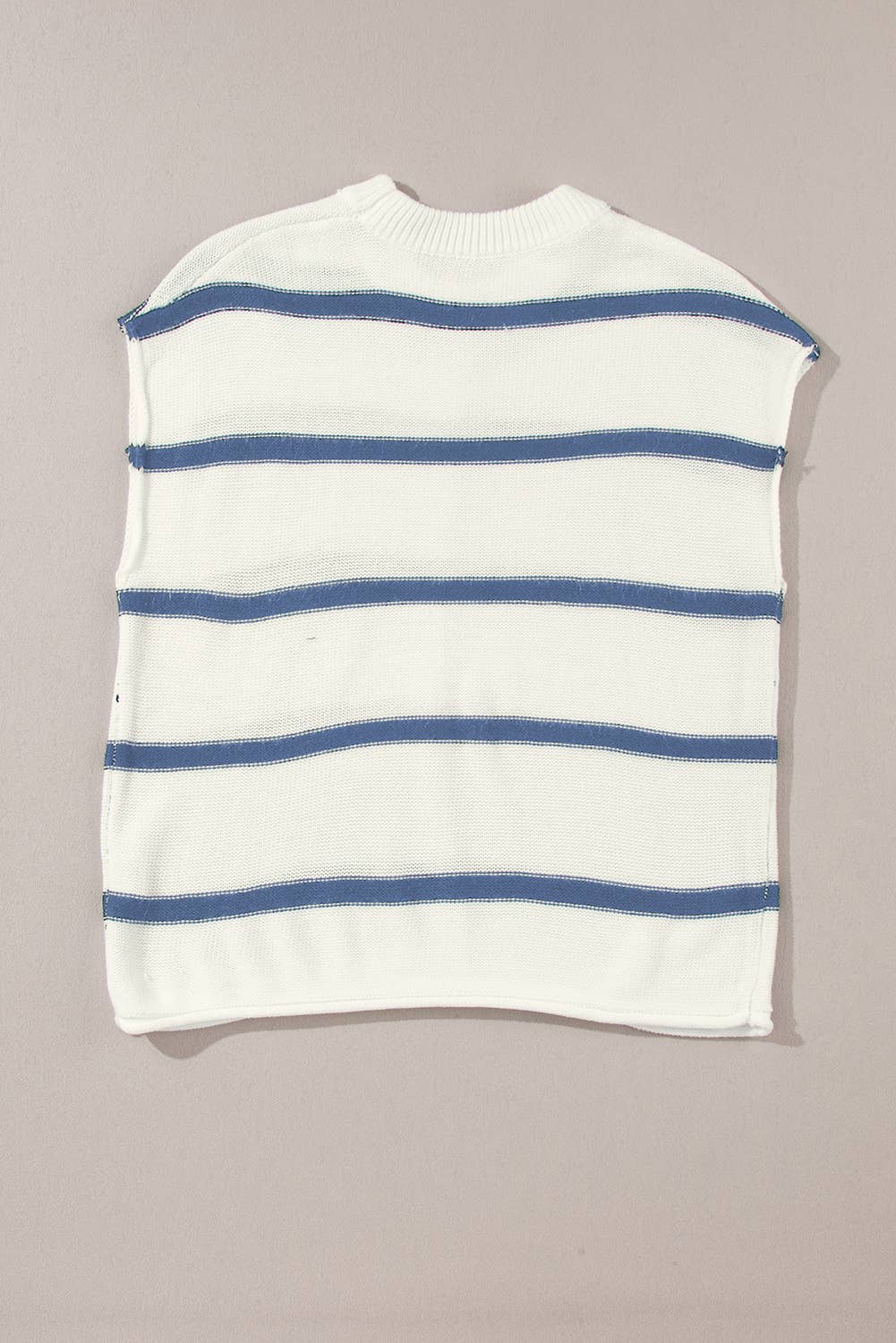 Striped Batwing Sleeve Sweater Tee