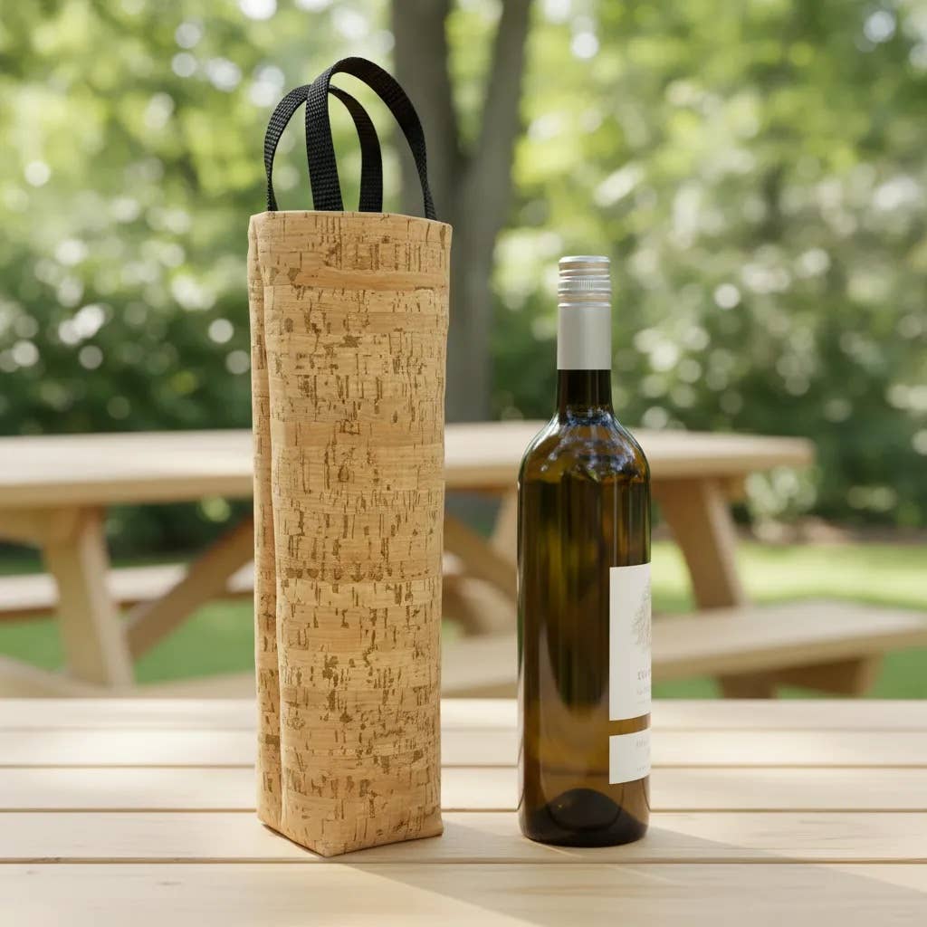 Cork Wine Bottle Bag