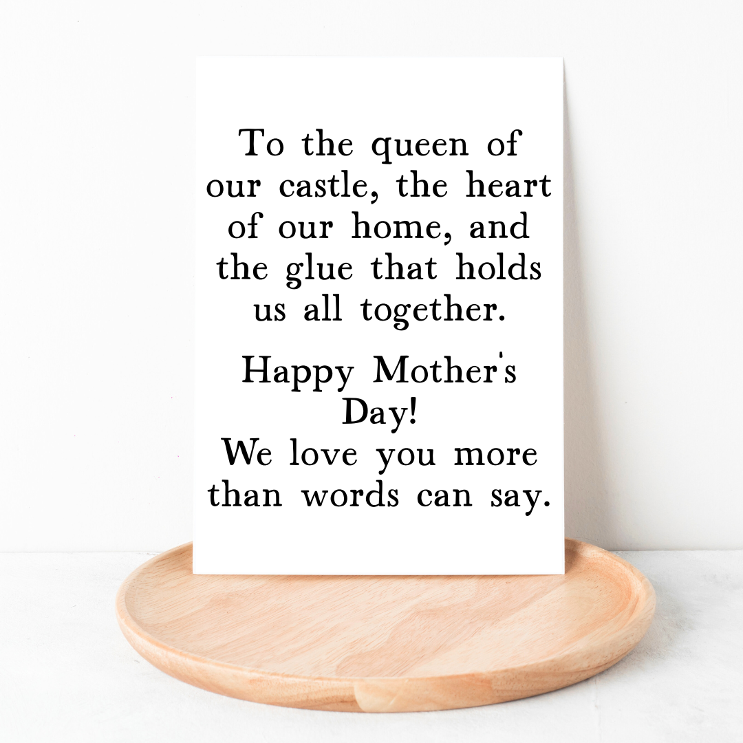Heart of the Home - Mother's Day Card