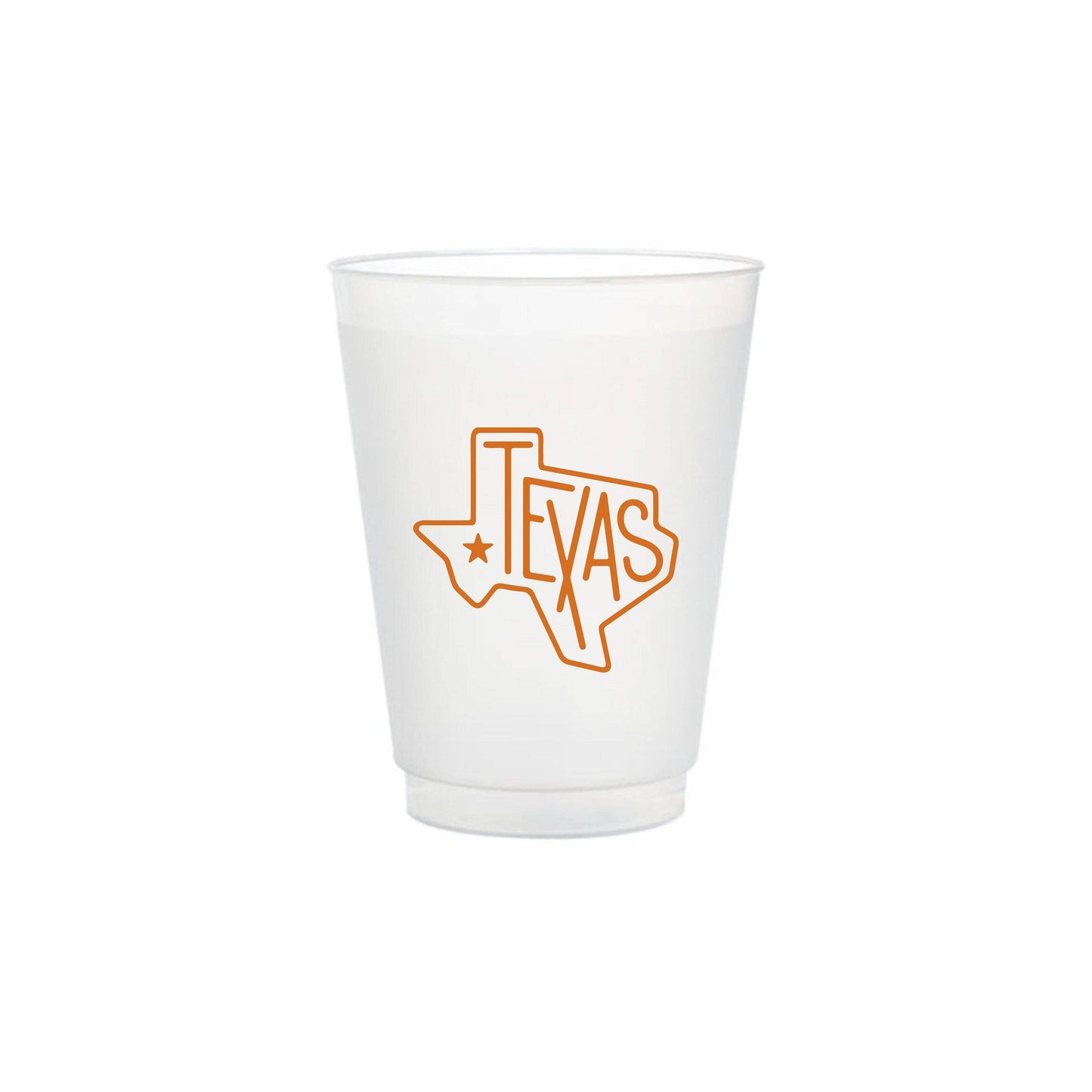 Texas Cups - Set of 10