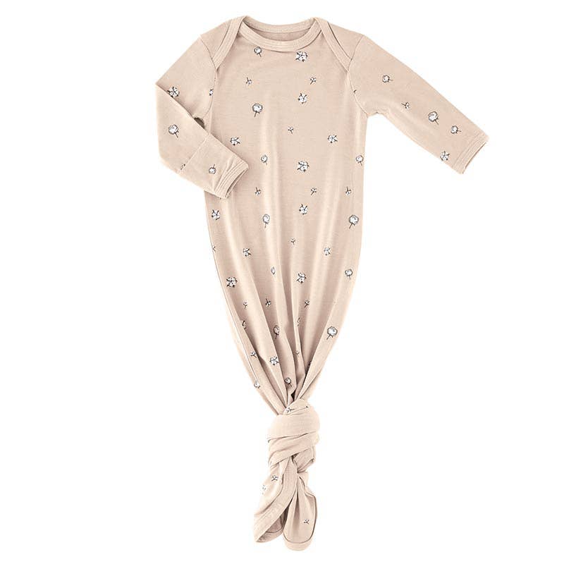 Pink Cotton Blossom Knotted Gown