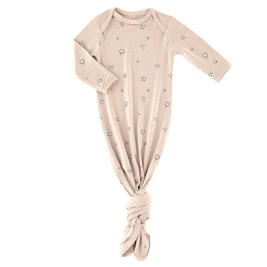 Pink Cotton Blossom Knotted Gown