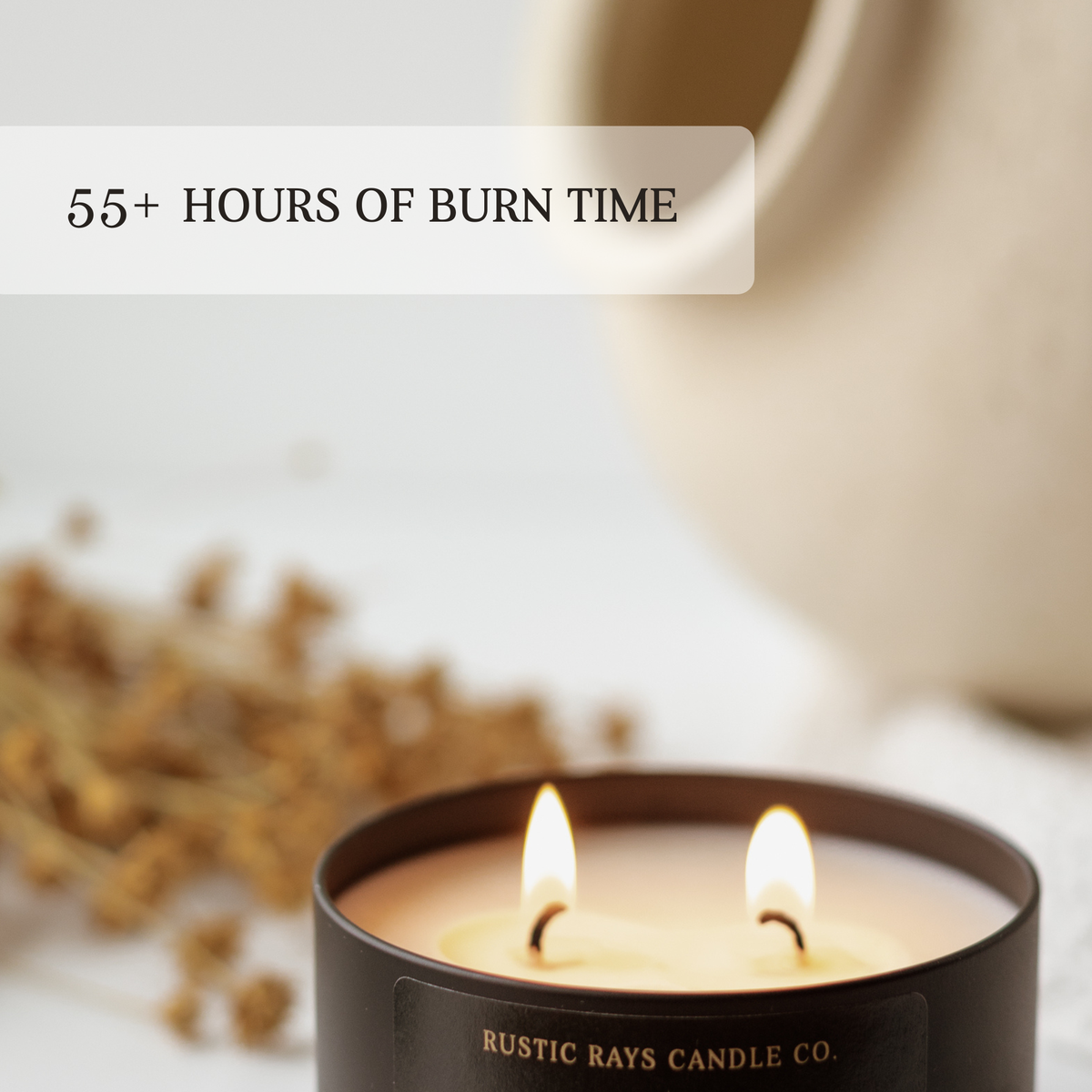 Sunwashed Linen 12 oz Soy Candle