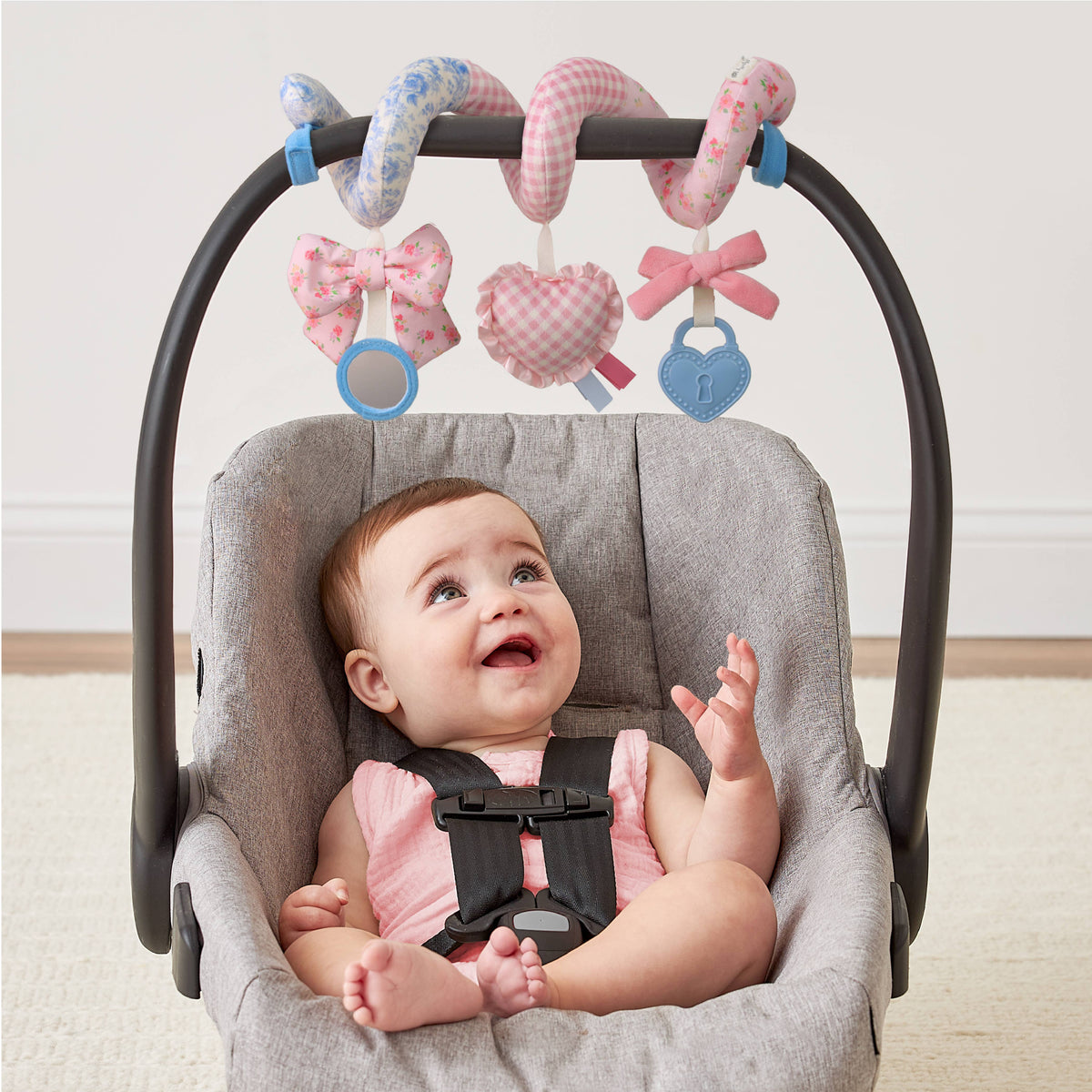 Itzy Bitzy Spiral Car Seat Activity Toy