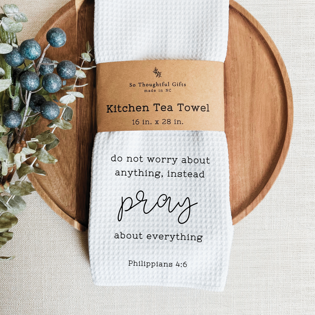 Scripture Dish Towel