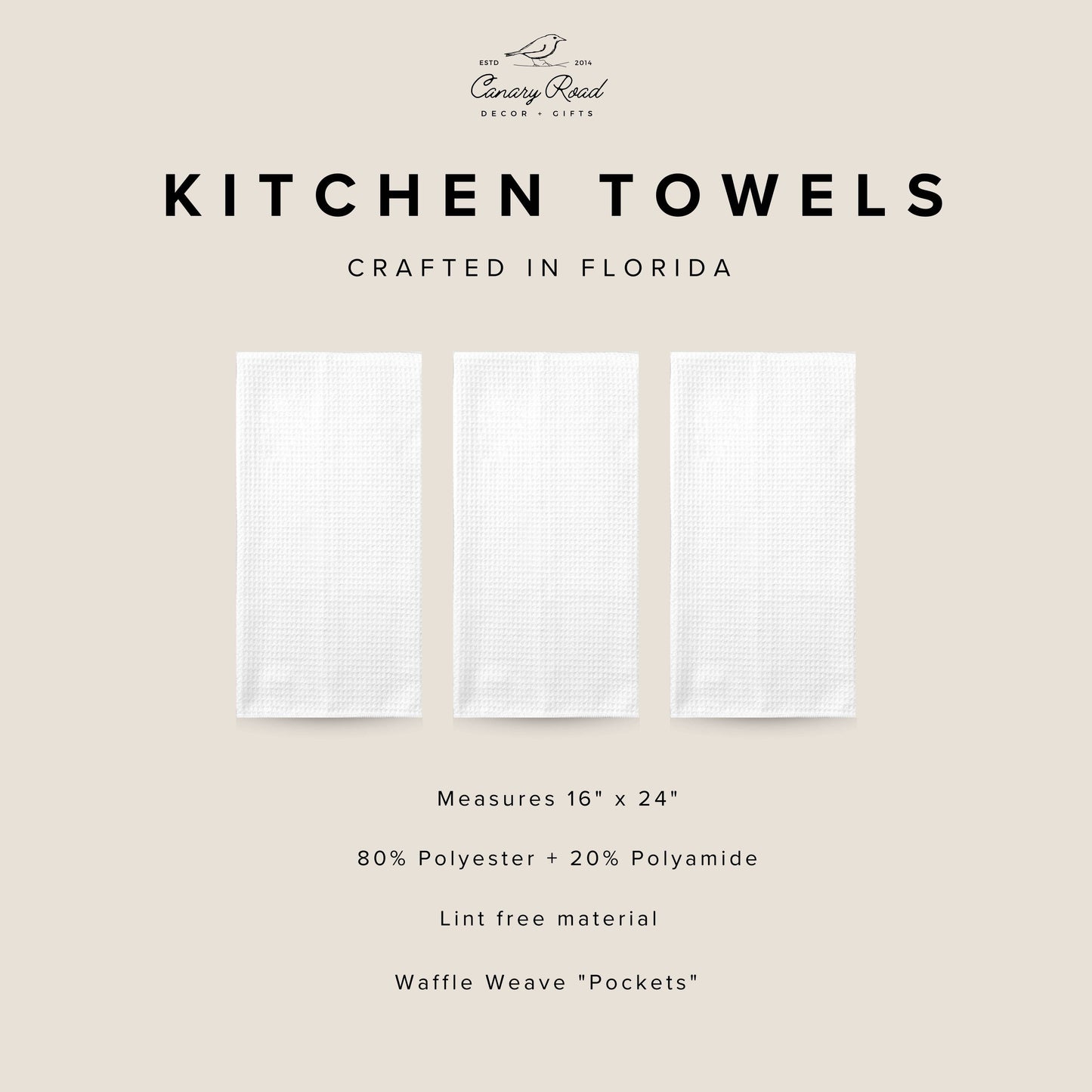 Life's A Beach Kitchen Towel