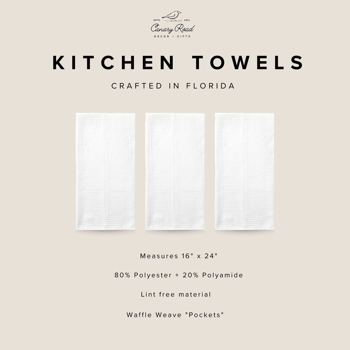 Cheers to Years Anniversary Kitchen Towel