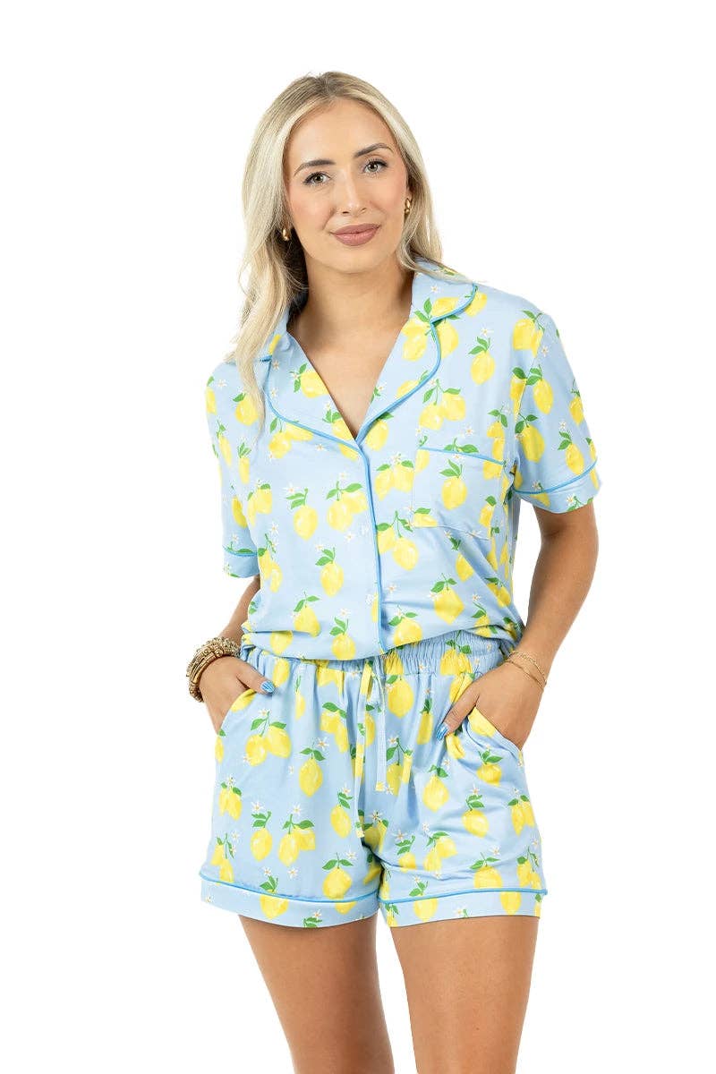 Zesty Lemons Pajama Sets