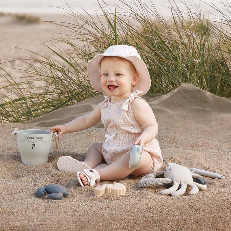 Tie Shoulder Cinch Waist Romper - Blossom