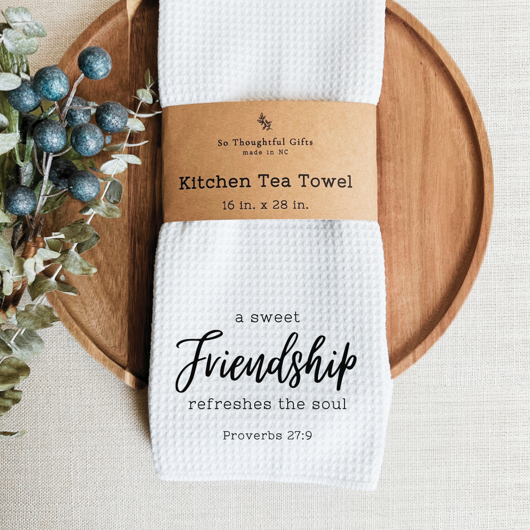 Scripture Dish Towel