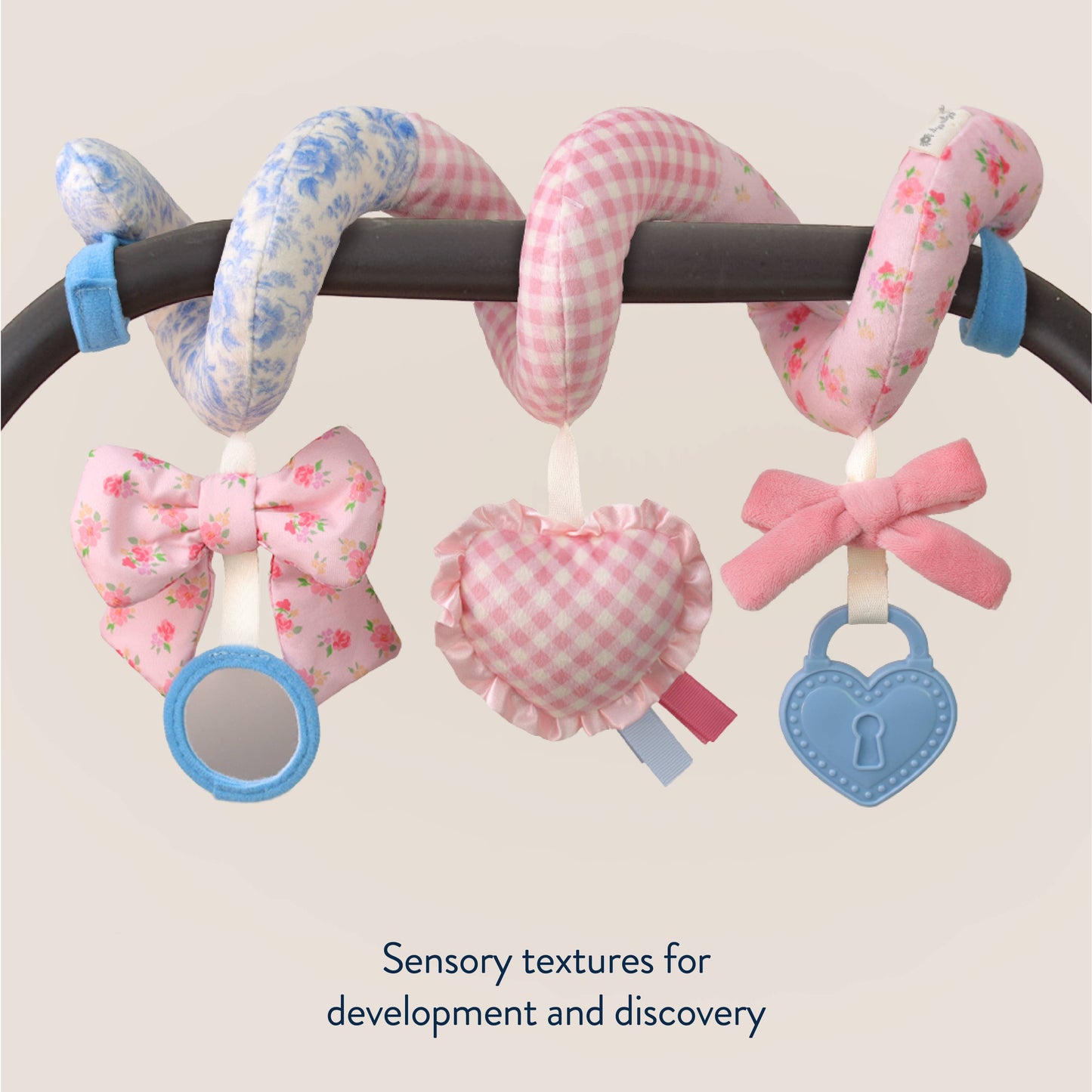 Itzy Bitzy Spiral Car Seat Activity Toy