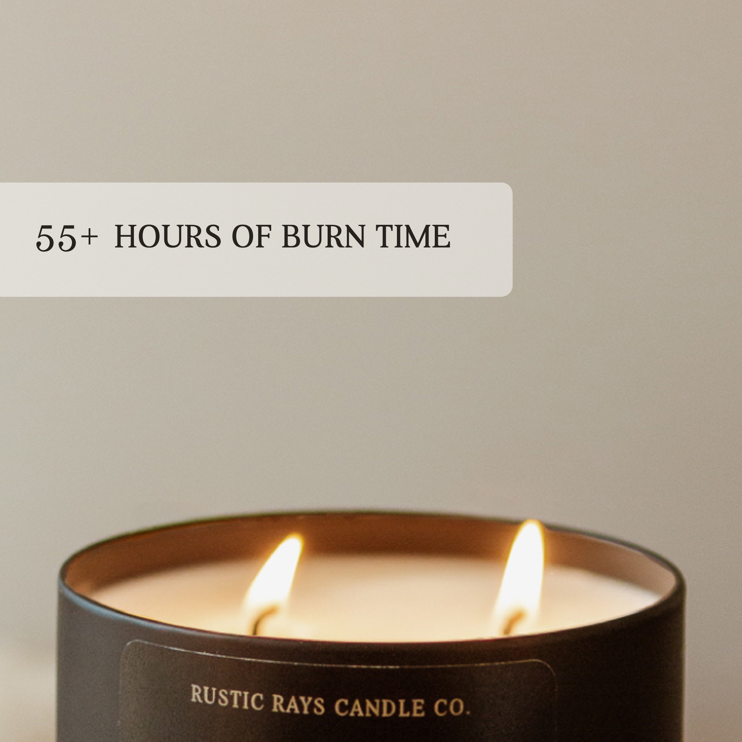 Sandalwood & Saffron 12 oz Soy Candle