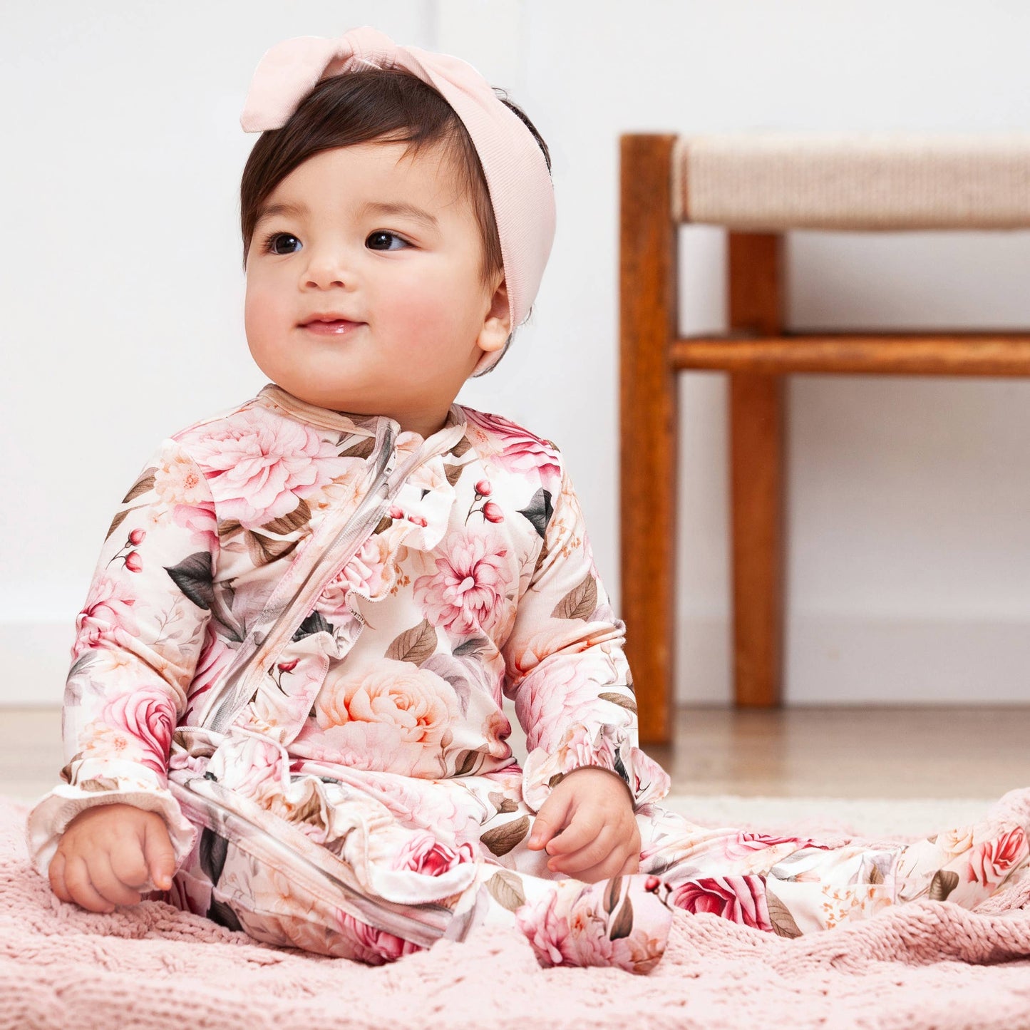 Garden Floral Matching Family Pajamas – Soft Bamboo - Gift