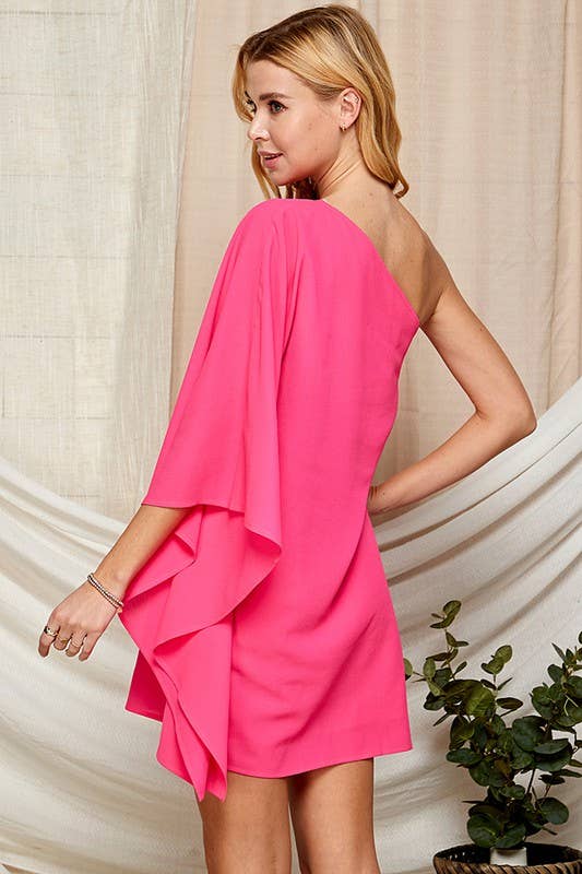 One-Shoulder Spring Adventure Dress