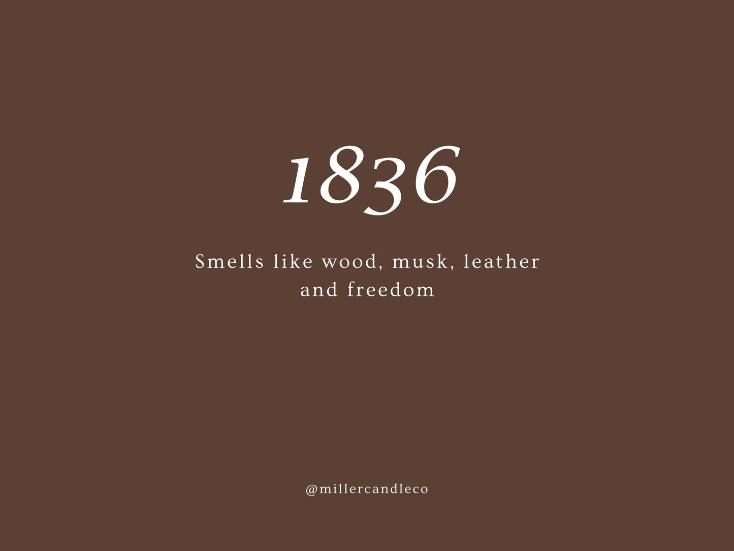 1836 Candle