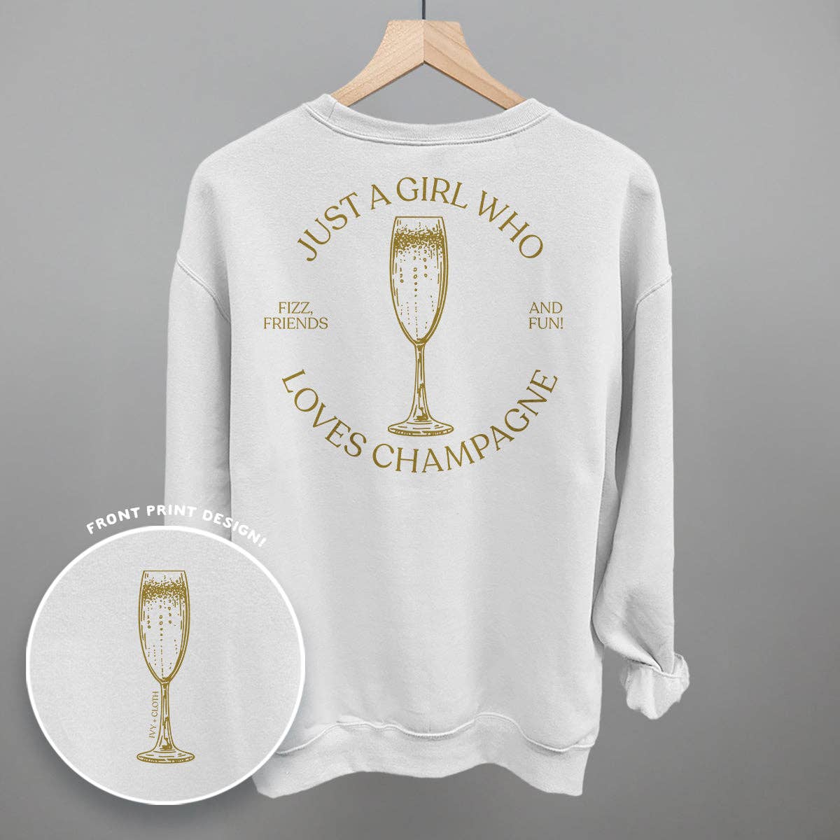 Just A Girl Who Loves Champagne