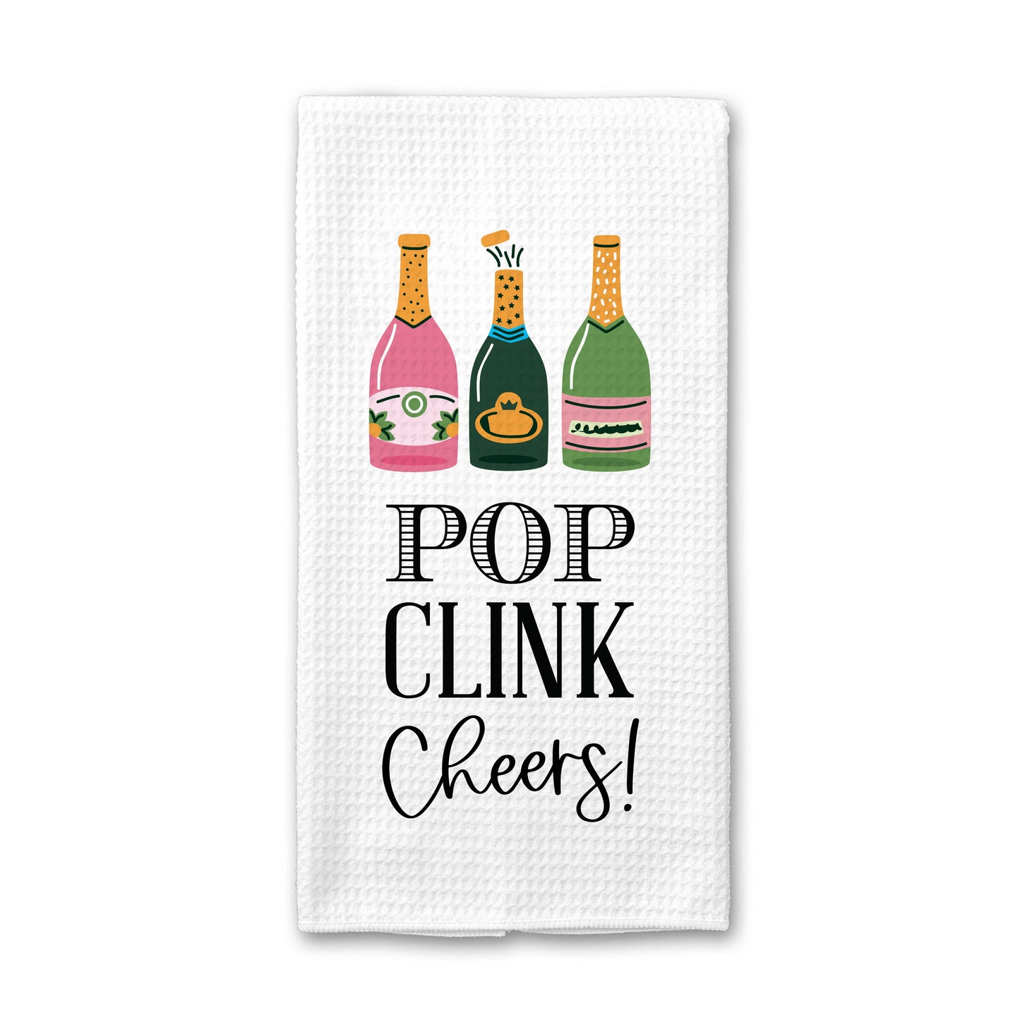 Pop Clink Cheers Celebration Towel