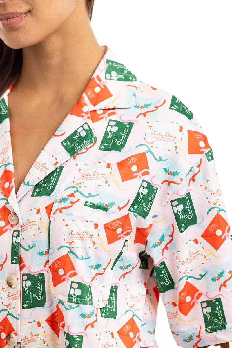 Santa's Mail Cute Christmas Pajamas
